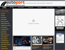 Tablet Screenshot of miramarautoport.com